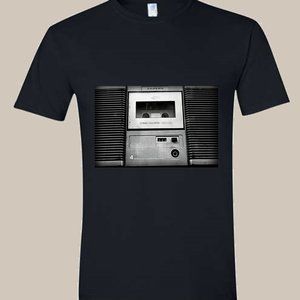 Vintage Radio T-shirt ("Boom Box")